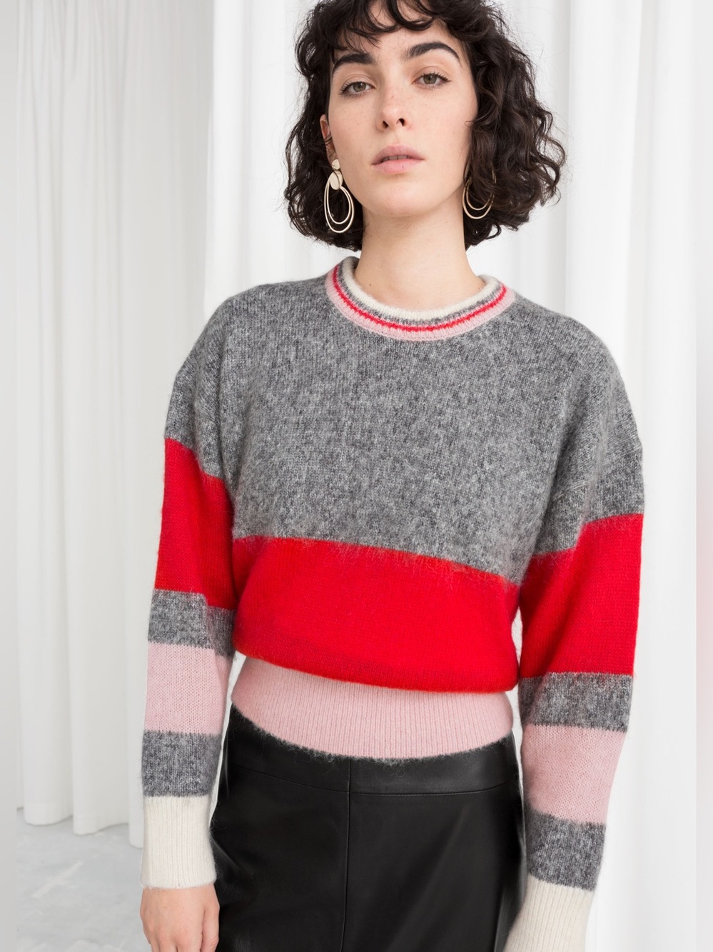✨& OTHER STORIES✨Wool Blend Striped Sweater
